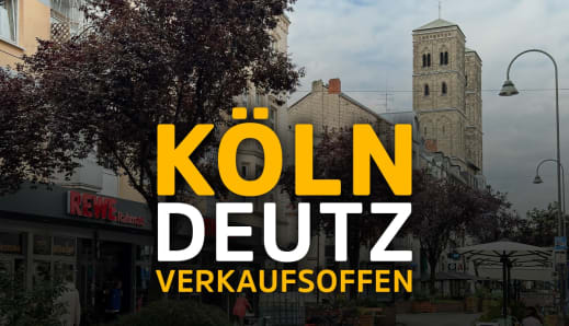 Verkaufsoffener Sonntag in Deutz