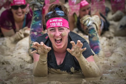 schauinsland Muddy Angel Run KÖLN 2022 im Kölner Jugendpark
