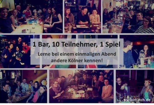 Socialmatch - Altersgruppe 30-45 Jahre am 02.11.2020
