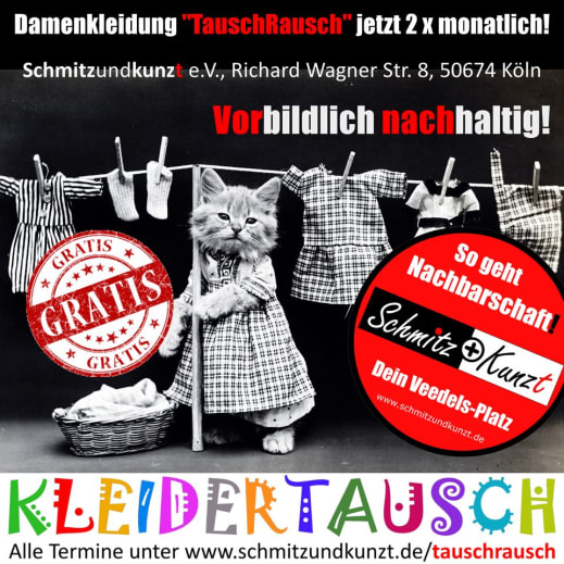 Damenmode Kleidertausch TAUSCHRAUSCH im Schmitzundkunzt