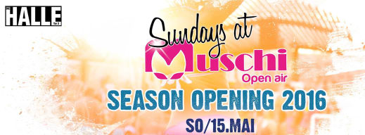 Pfingstsonntag Muschi-Party - Season Opening 2016 - Halle Tor 2
