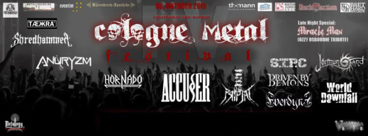 Cologne Metal Festival im Kulturbunker