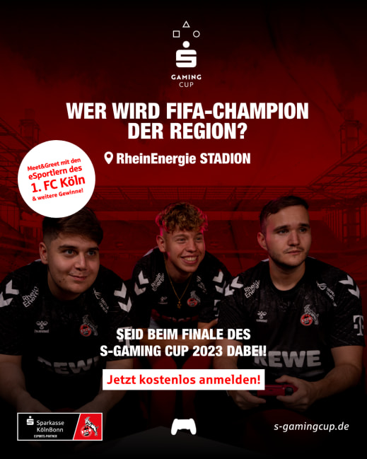 Das große Finale des S-Gaming Cup 2023 live im Stadion