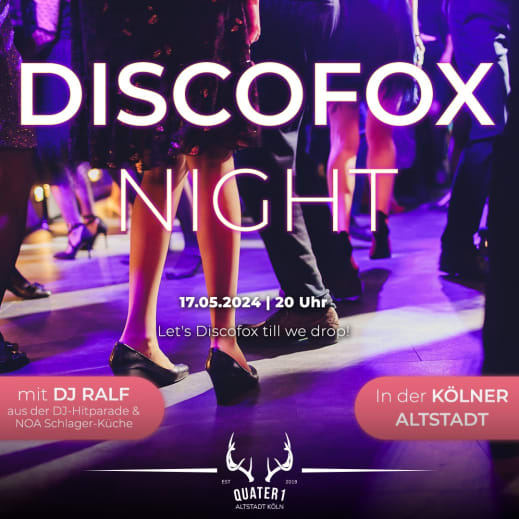 Discofox Night im Quater 1