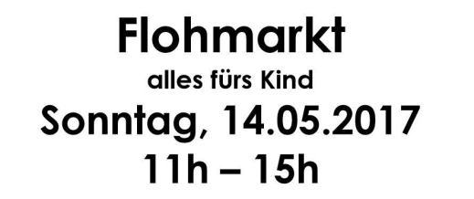 Flohmarkt alles fürs Kind