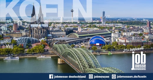 8. jobmesse Köln in der Motorworld am 19. und 20.03.2022
