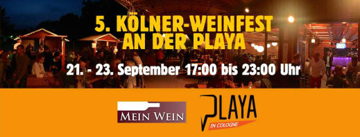 5. Kölner Weinfest an der Playa