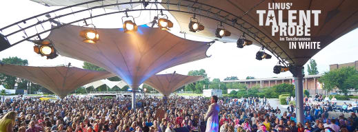 Linus Talentprobe in White im Tanzbrunnen