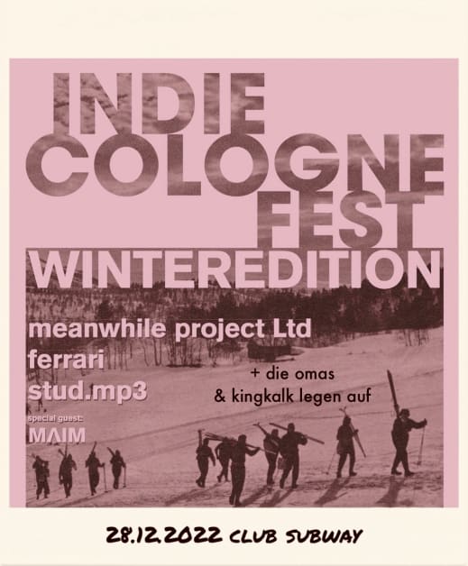 Indie Cologne Fest Winter-Edition im Club Subway