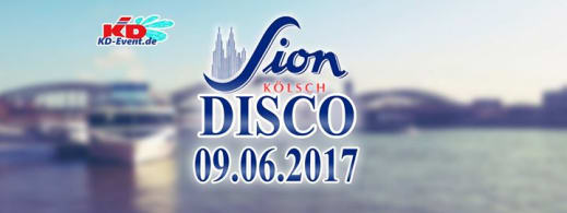 Sion-Kölsch-Disco auf dem KD Partyschiff