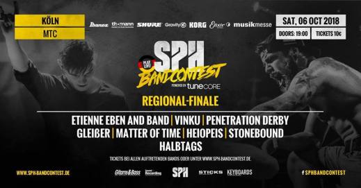 SPH Bandcontest Regionalfinale im MTC am 06.10.2018