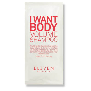 Eleven I Want Body Volume Shampoo Sachet