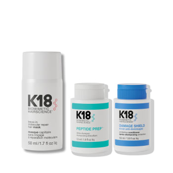 K18 Mask + Travel Size Shampoo & Conditioner