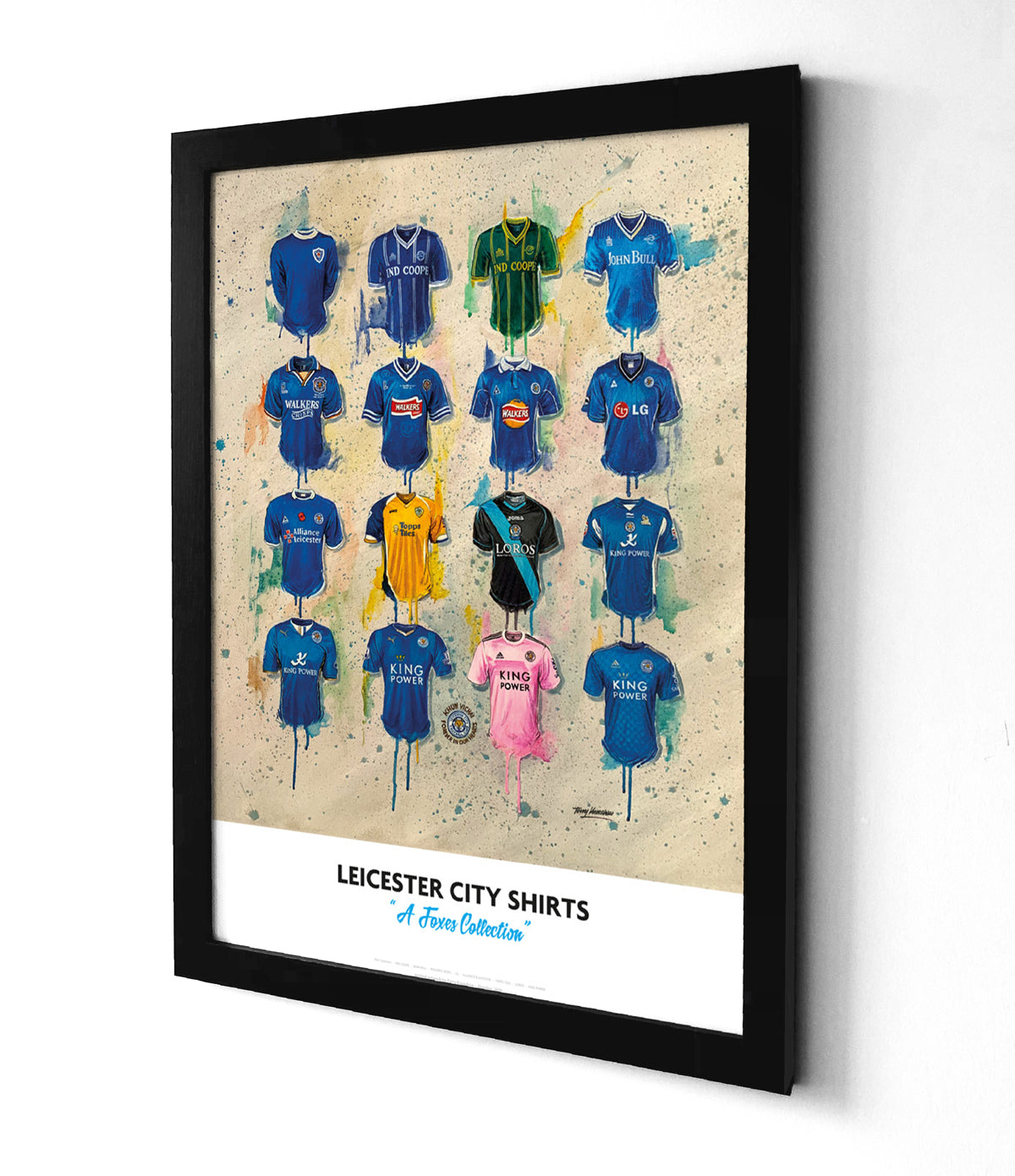 Leicester city ind coope shirt