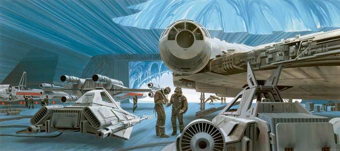 Ralph McQuarrie "Ice Cave" Acrylic Panel Print