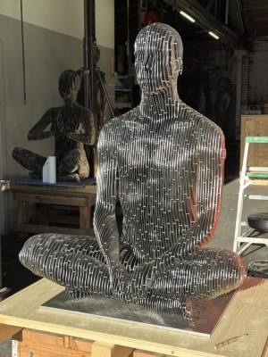 Sitting Man (life-size)