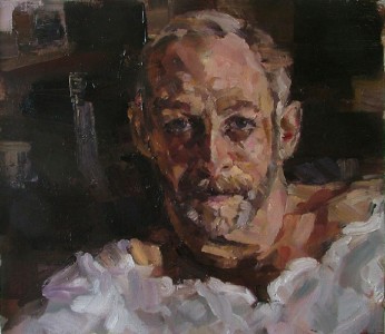 Victor - retail price $2100 - study for "man in wedding dress"
