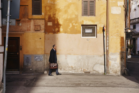 The Worker at Dawn – Rome