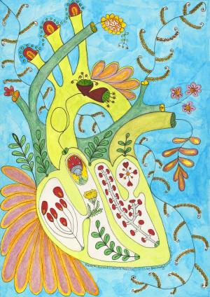 Beech Forest Claims Hearts©2022 by Artist Daljinder Nagi of Beechog Illustrations