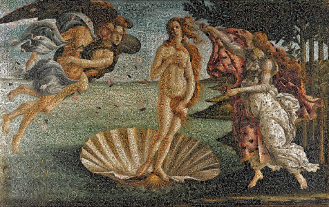 La Nascita di Venere, Puzzling Renaissance series | Revisiting Botticellii’s La Nascita di Venere 