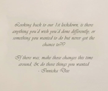 Looking back to 1st Melbourne lockdown