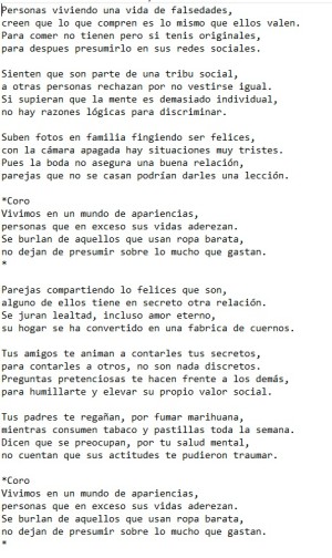 Un mundo de apariencias