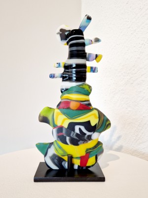 Stående Colorit 'Spela elgitarr'