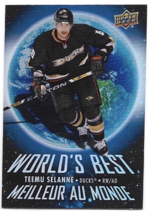 2023 Tim Hortons UDC #WB-4 Teemu Selanne - World's Best