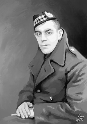 My Father, Albert Teasdale, The Kings Own Scottish Borderers, 1947