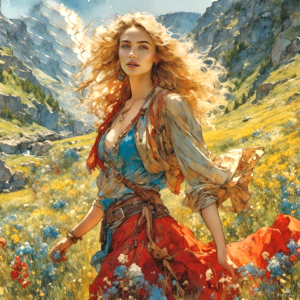 Mountain Meadow Goddess
