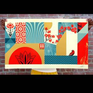 Another Day In the Coal Mine Large Format Serigraph