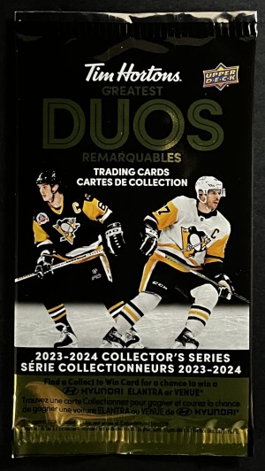 2023-24 UDC Tim Hortons Greatest Duos Collector's Series - pack 2