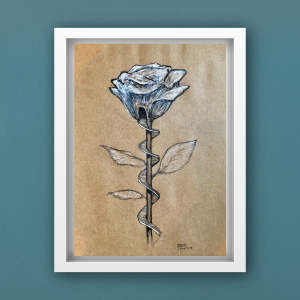 $25 - love letters - rose staircase