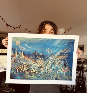 bleed - 24 x 16 inch edition