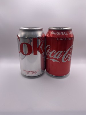Fact Sculpture - Coke/Diet Coke