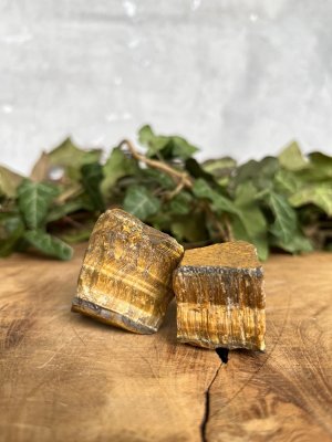 Tigerauge Rohstein - AA Qualität