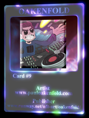 Series 1 Paul Oakenfold Card 9