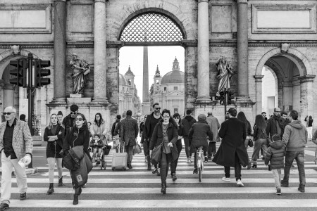 Verso Piazza del Popolo