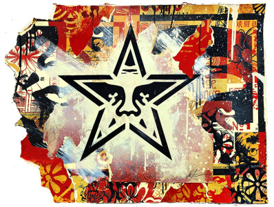 Star with Collage