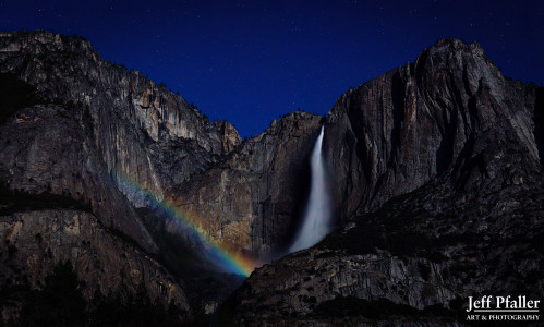 Upper Yosemite Falls Moonbow