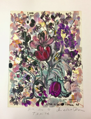 Bouquet violet - with love to Tanita
