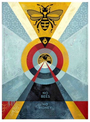 No Bees No Honey (Red)