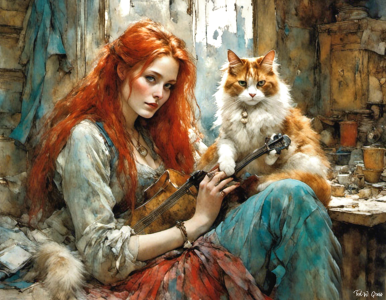 Violinist's Muse