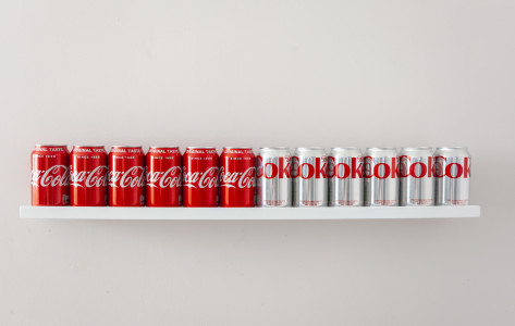 Coke / Diet Coke (Fact Sculpture)