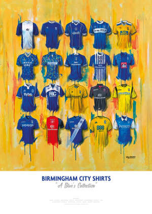 Birmingham City Shirts - A Blue's Collection