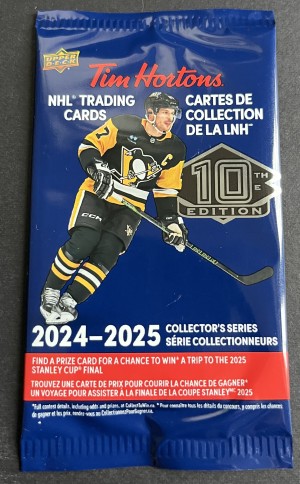 2024-25 UDC Tim Hortons 10th Edition Collector's Series - Pack 3