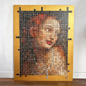 Didone Gold | Puzzling Renaissance | Tangible Series | Reinterpretation of the Detail from Giampietrino’s "Didone"