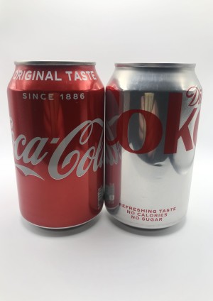 Fact Sculpture: Coke / Diet Coke