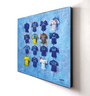 Chelsea Shirts 30x30 Canvas