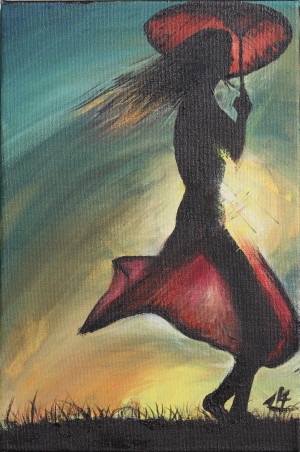 umbrella girl